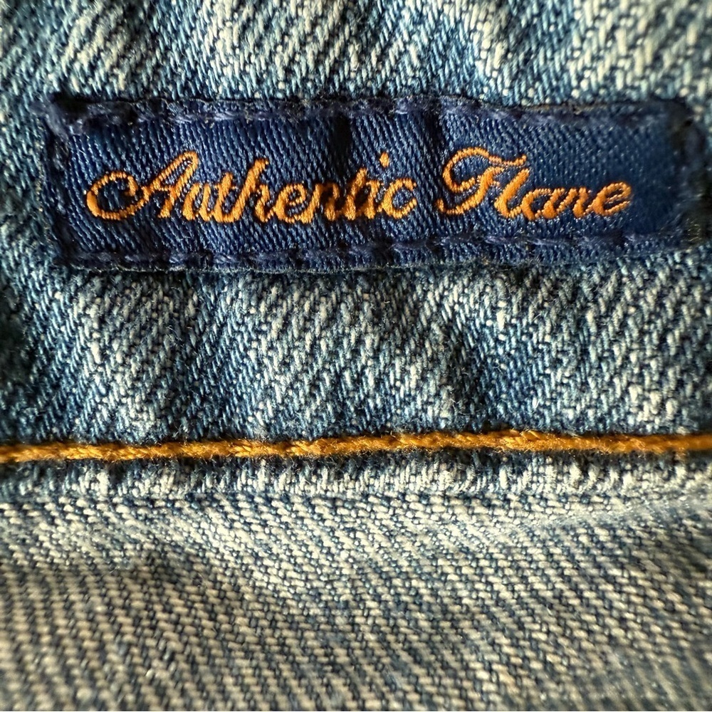 AEROPOSTALE πΈ Womenβs Mid-Rise Authentic Flare Jeans π Size 9/10 Short πΌβ¨ - Picture 8 of 15